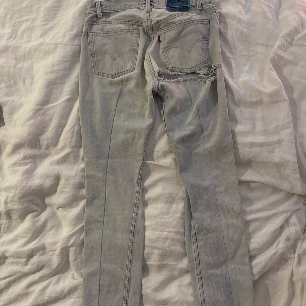 REFORMATION LEVIS ripped butt cheek out 26 - Picture 5 of 7